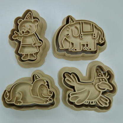 Bumba en vriendjes koekjesvormen