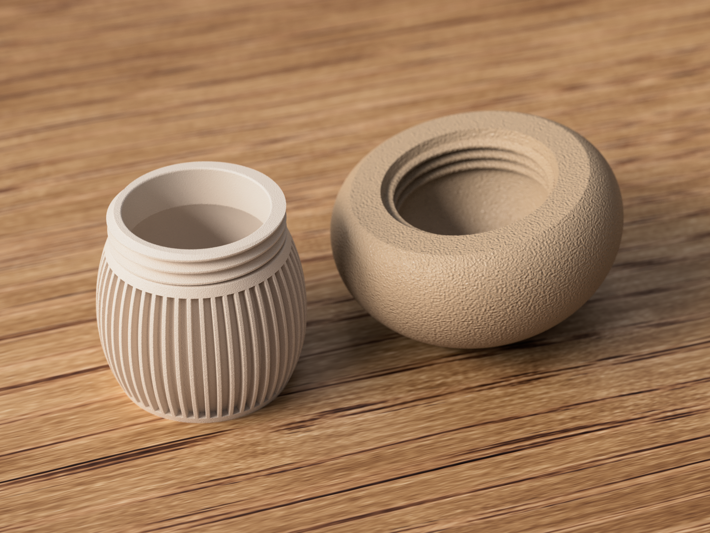 Paddenstoel opbergdecoratie