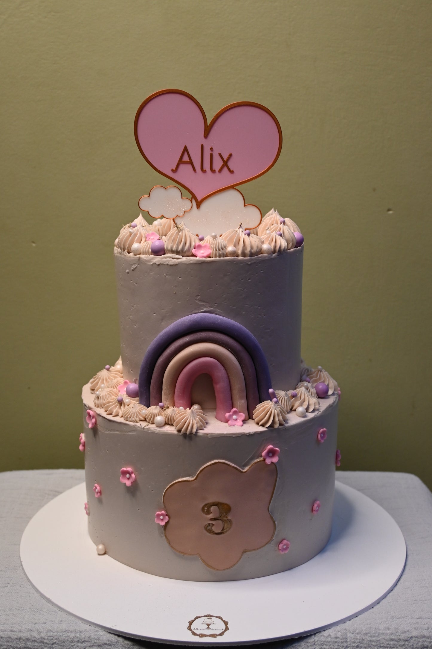 Gepersonaliseerde caketopper