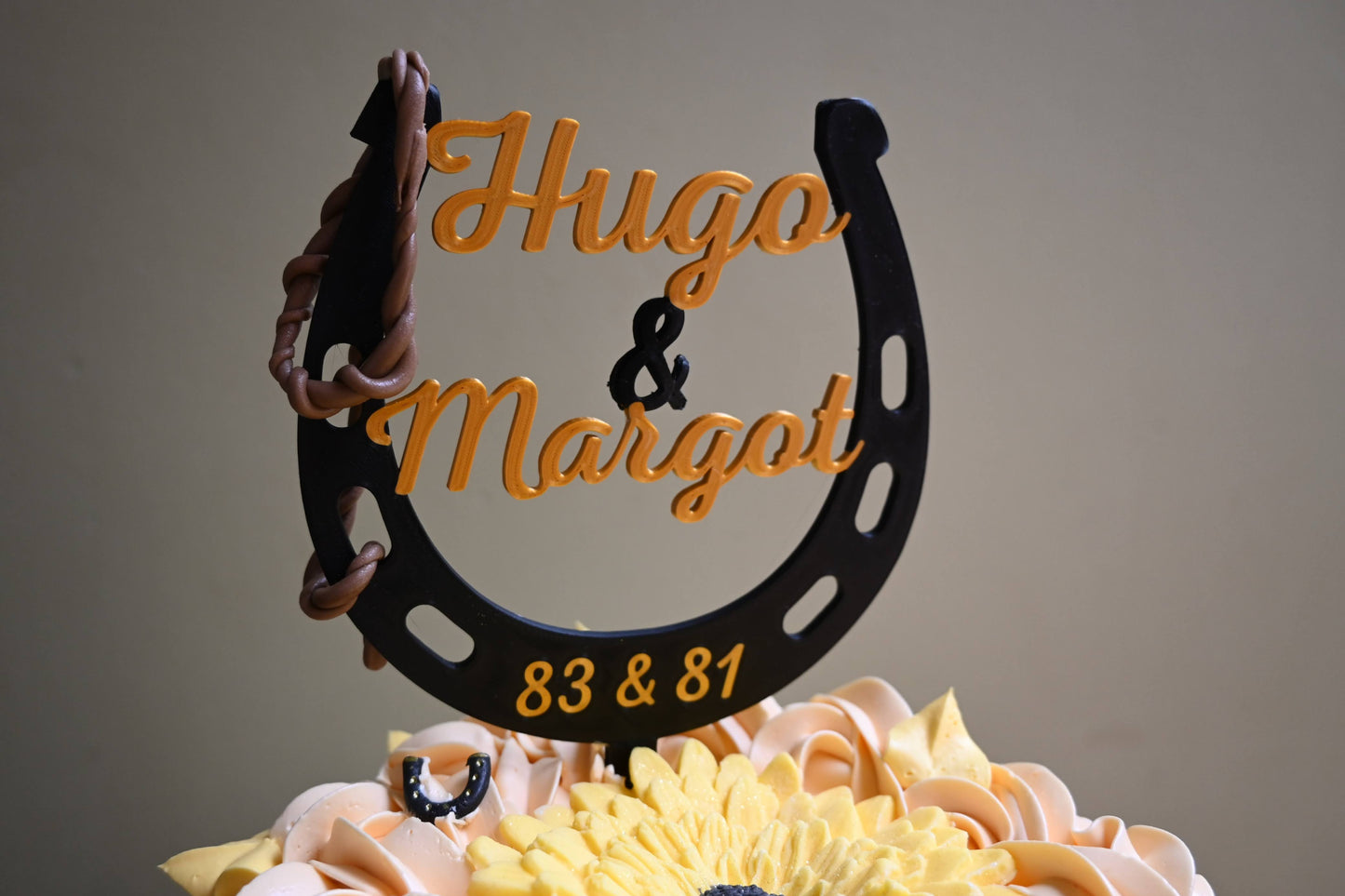 Gepersonaliseerde caketopper