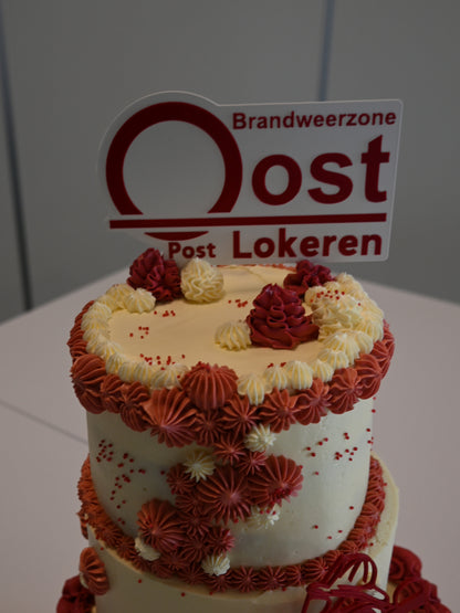 Gepersonaliseerde caketopper