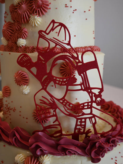 Gepersonaliseerde caketopper