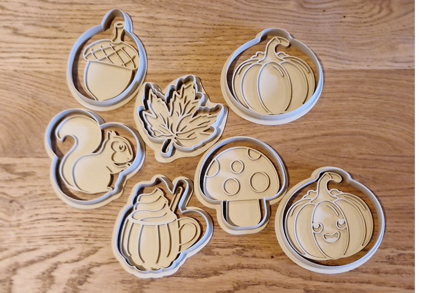 Herfst koekjesvormen